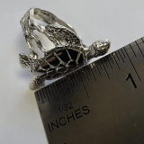 Sterling Silver Turtle Reef Ring – Choose from Several Sizes
