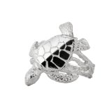 Sterling Silver Turtle Reef Ring – Choose Size 6, 7 or 8