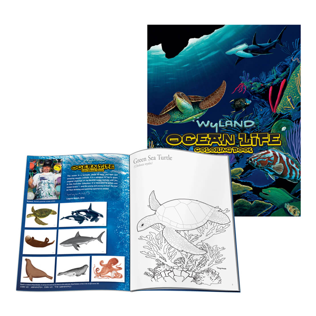 Download Wyland Ocean Life Coloring Book Play Date Bundle Of 10 Wyland Foundation
