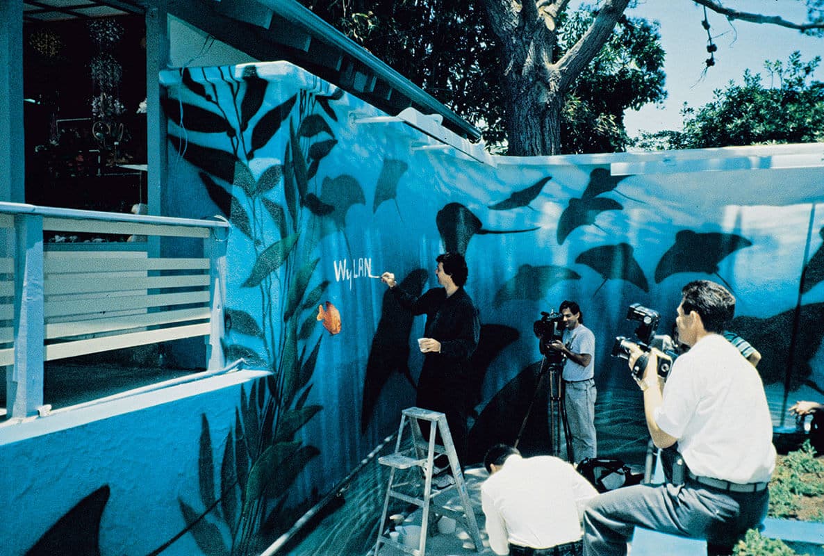 San Diego Wyland Whaling Wall #19 “Forbidden Reef”