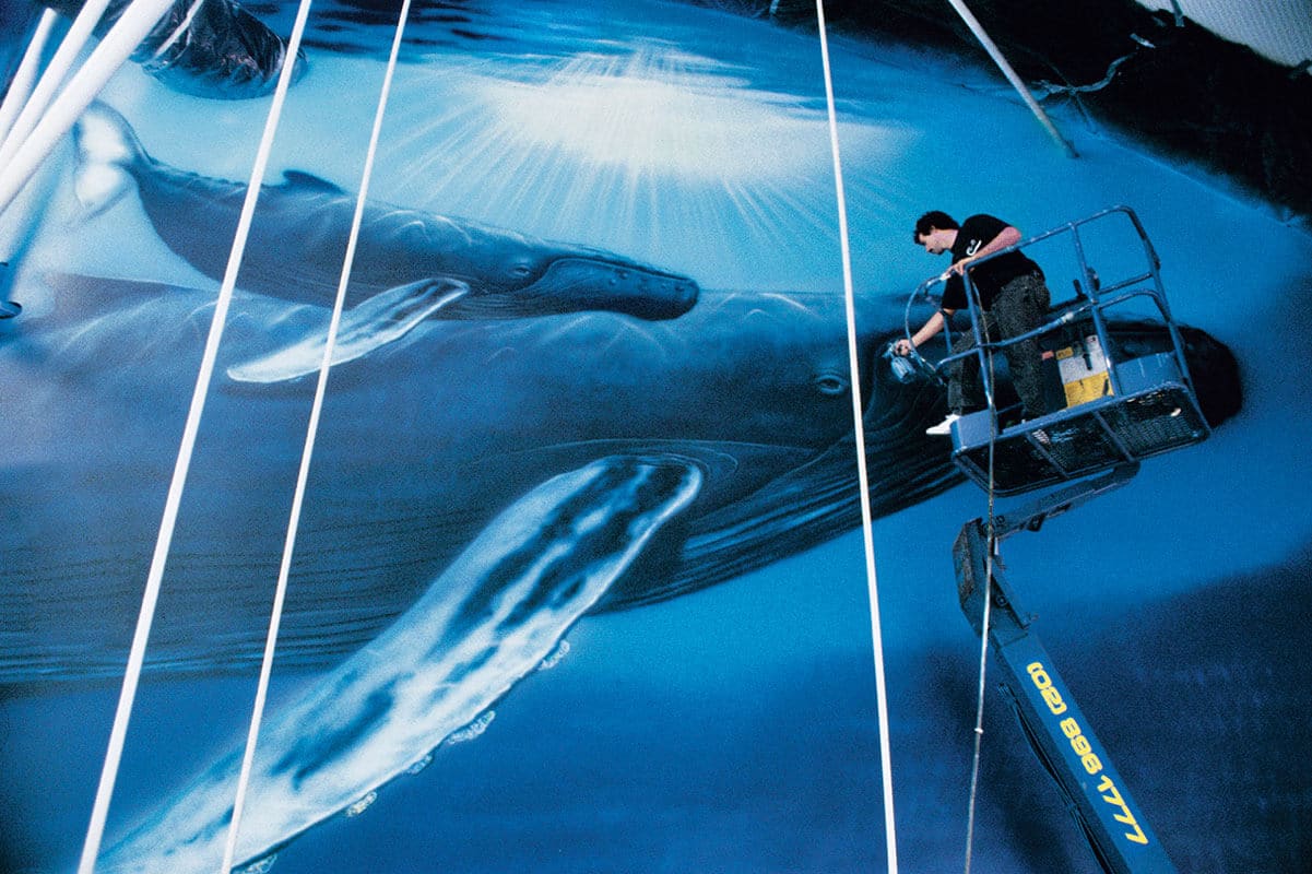 Sydney Wyland Whaling Wall #24 “Humpback and Calf”