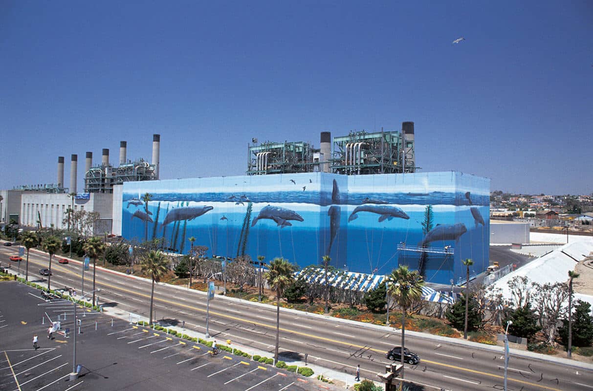 Redondo Beach Wyland Whaling Wall #31 “Gray Whale Migration”