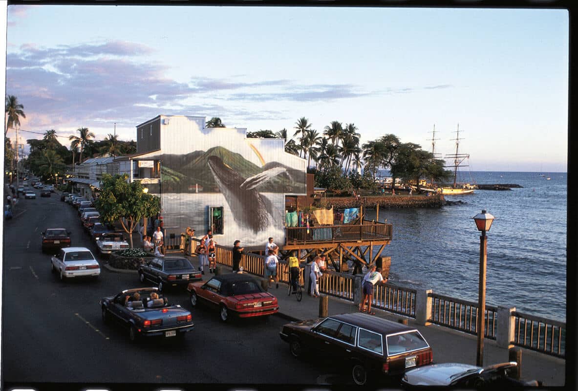 Lahaina Wyland Whaling Wall #30 “Maui Humpback Breaching”