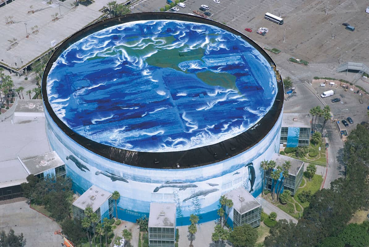 Long Beach Wyland Whaling Wall #33 “Planet Ocean”