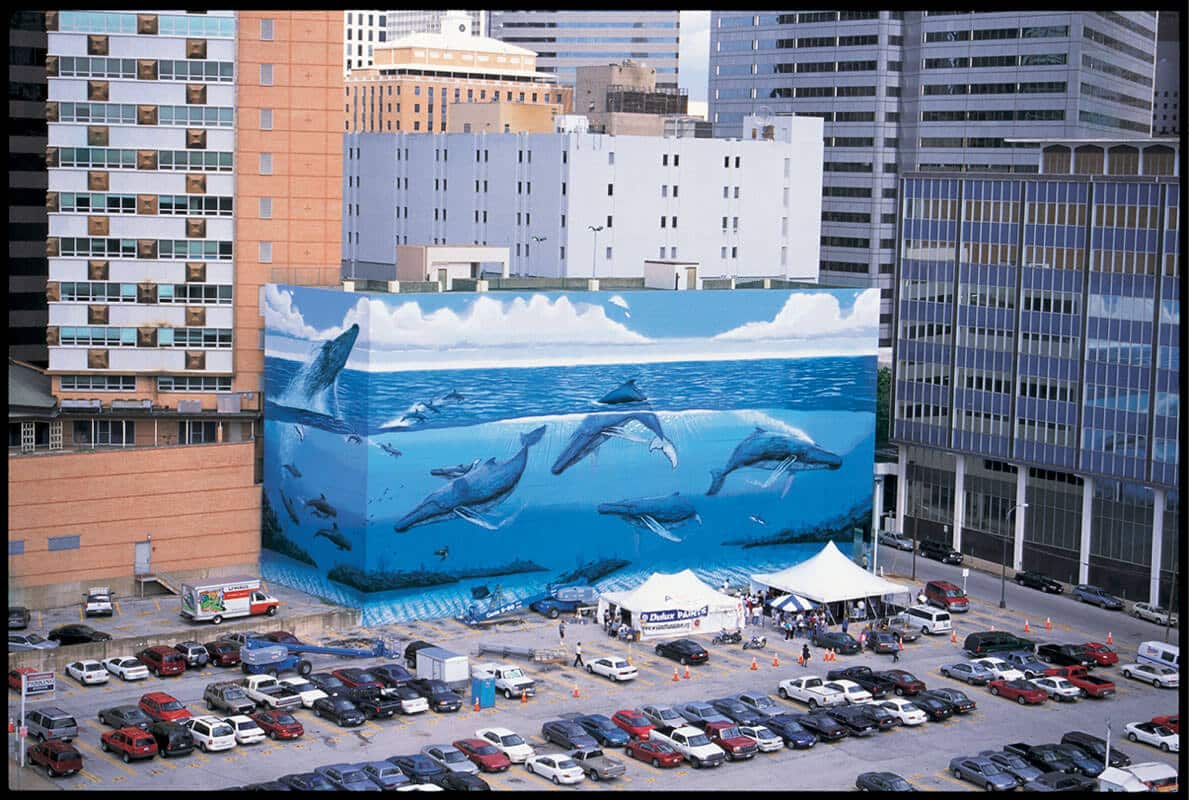 Dallas, Texas Wyland Whaling Wall #82 