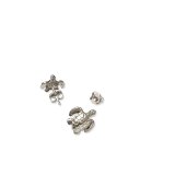 Sterling Silver Mini Sea Turtle Post Earrings