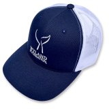 WyFo Recycled Retro Snap-back Hat with White Mesh
