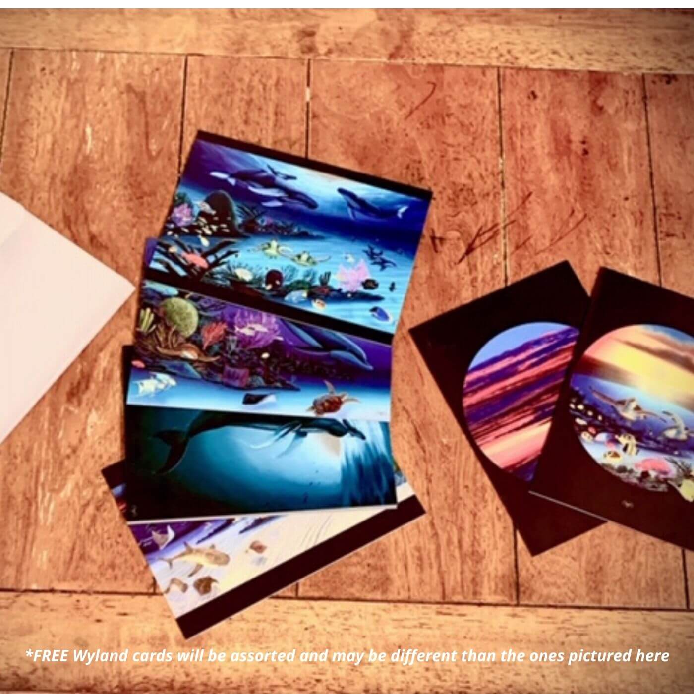 2020 EARTH DAY GWP - Set of 6 Wyland Cards-1