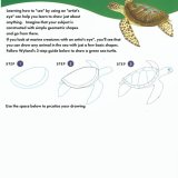 Draw a Green Sea Turtle – using your ‘Artist’s Eye’ – FREE Download!