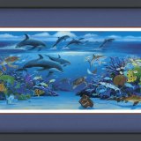 Wyland’s ‘Ocean Paradise’ – SN Framed Litho – Your Gift with Donation of