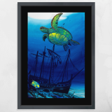 Wyland’s ‘Sea Turtle Shipwreck’ – Exclusive Gift with Donation