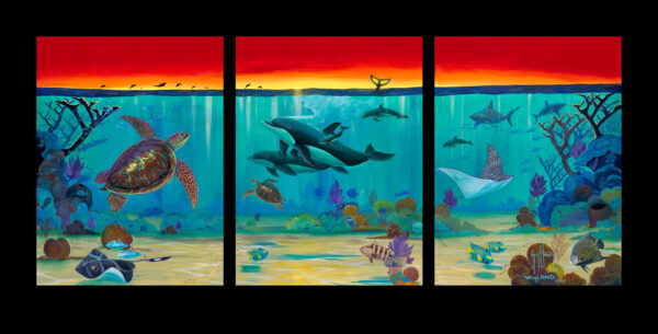 The Sea_Triptych_GuyHarvey_