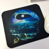 ‘Moonrise Wave’ Recycled Rubber Mouse Pad – Featuring Dolphins