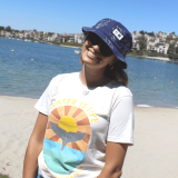 Blue Bucket Hat – Benefits USA Surfing & Wyland Foundation