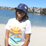 Blue Bucket Hat – Benefits USA Surfing & Wyland Foundation