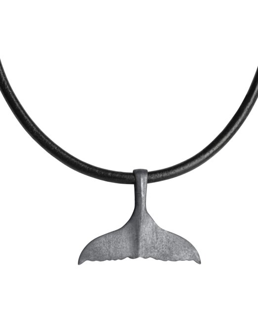 RETRO WHALE TAIL NECKLACE