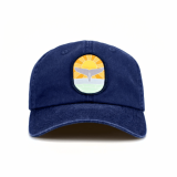 whale tail patch hat
