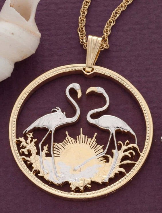 Flamingo Necklace | Flamingo necklace, Flamingo jewelry, Flamingo fashion