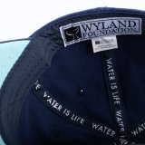 Wyland’s Embroidered Sea Turtle Hat – Blue Combo