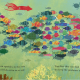 Ocean: A Peek-through Picture Book – Children’s by Britta Teckentrup