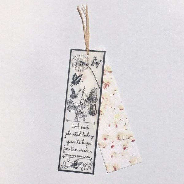 seed paper bookmark
