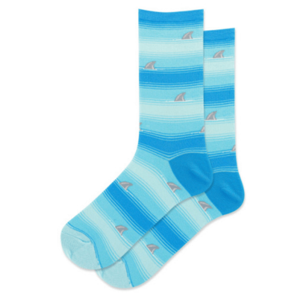 shark fin socks