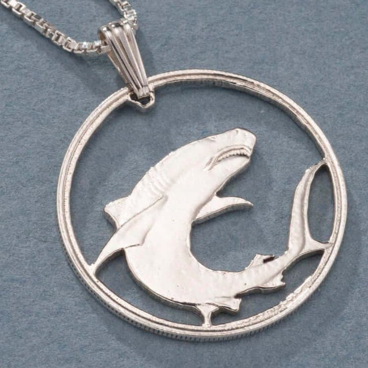 sterling-silver-great-white-shark-pendant-hand-cut-soloman-islands-100-dollar-great-white-shark-coin1-in-diameter-671s-5f296364