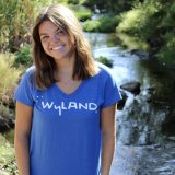 Wyland Signature V-Neck Recycled T-Shirt – Caribbean Blue