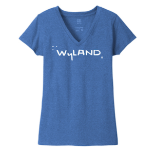 Wyland signature v-neck t-shirt AM