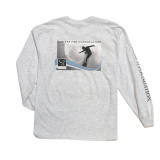 Surfers for Conservation Long Sleeve T-shirt – Ash Grey