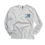 Surfers for Conservation Long Sleeve T-shirt – Ash Grey