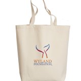 Protect the Ocean Heavy Canvas Tote with Wyland Screened Whale