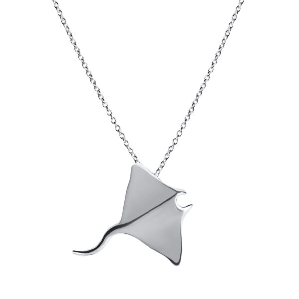 Manta ray necklac_Back