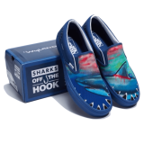 Wyland x Vans ‘Protect the Sharks’ – Art Printed Slip-on Shoe by Wyland
