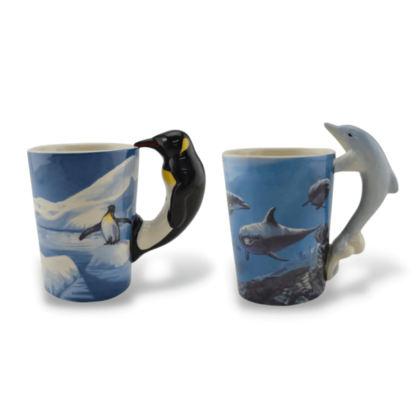 ocean scene mug