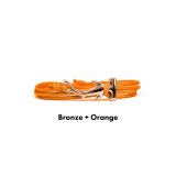 Hammerhead or Great White Cord Bracelet – Black, Navy, or Orange