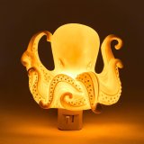 Wonderful Porcelain Octopus Nightlight – Swivel Capability