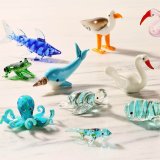Shore Friends Miniature Glass Figurines – Choose from 6 Ocean Animals