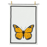 Printed Linen Tea Towels – Dragonflies, Monarch, or Hummingbirds