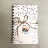 DIY Field Notebooks & Sketch Journal 2 Pack – Gift with Donation of