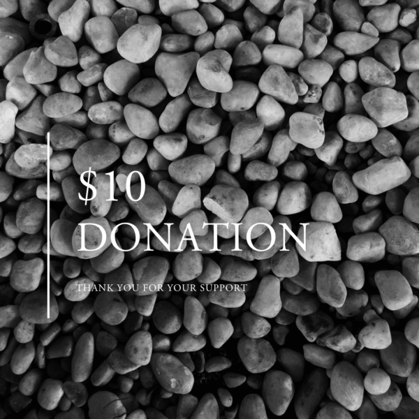 $10 DONATION - sub category to MAKE A DONATION