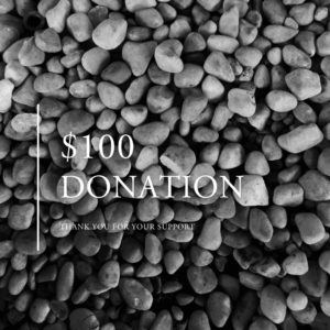 $100 DONATION - sub category to MAKE A DONATION