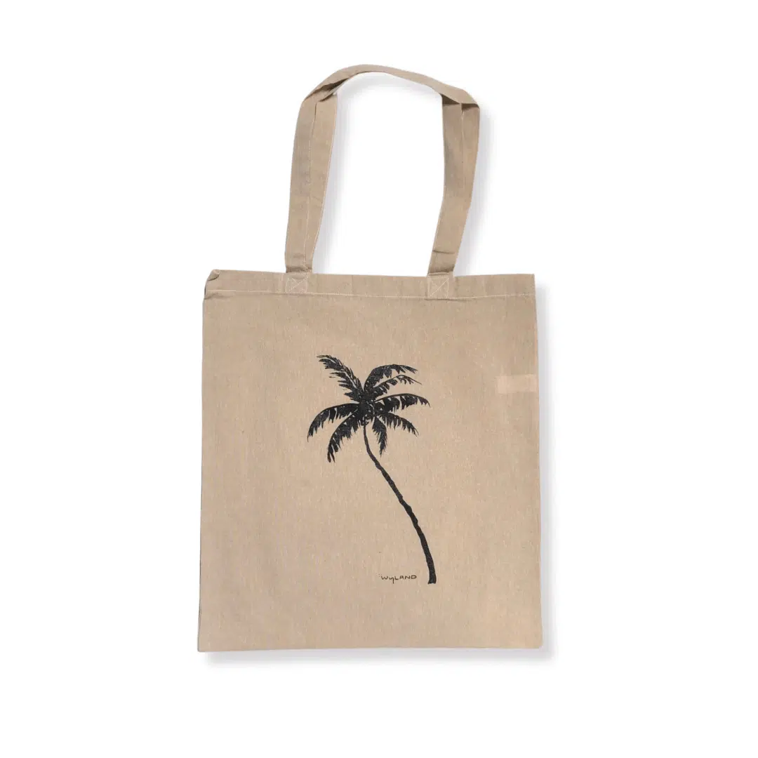 Palm Tree Recycled Tote