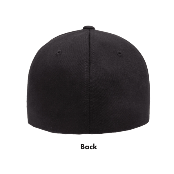 back of smooth cap