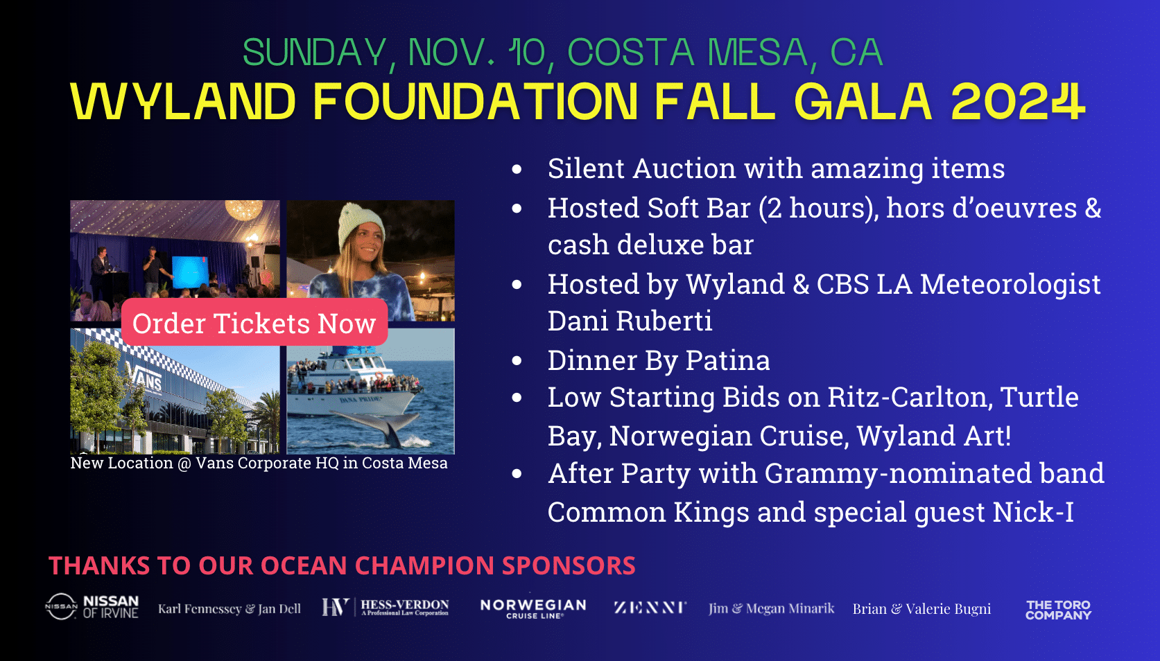 Get Your Wyland Foundation Gala 2024 Tickets Today!