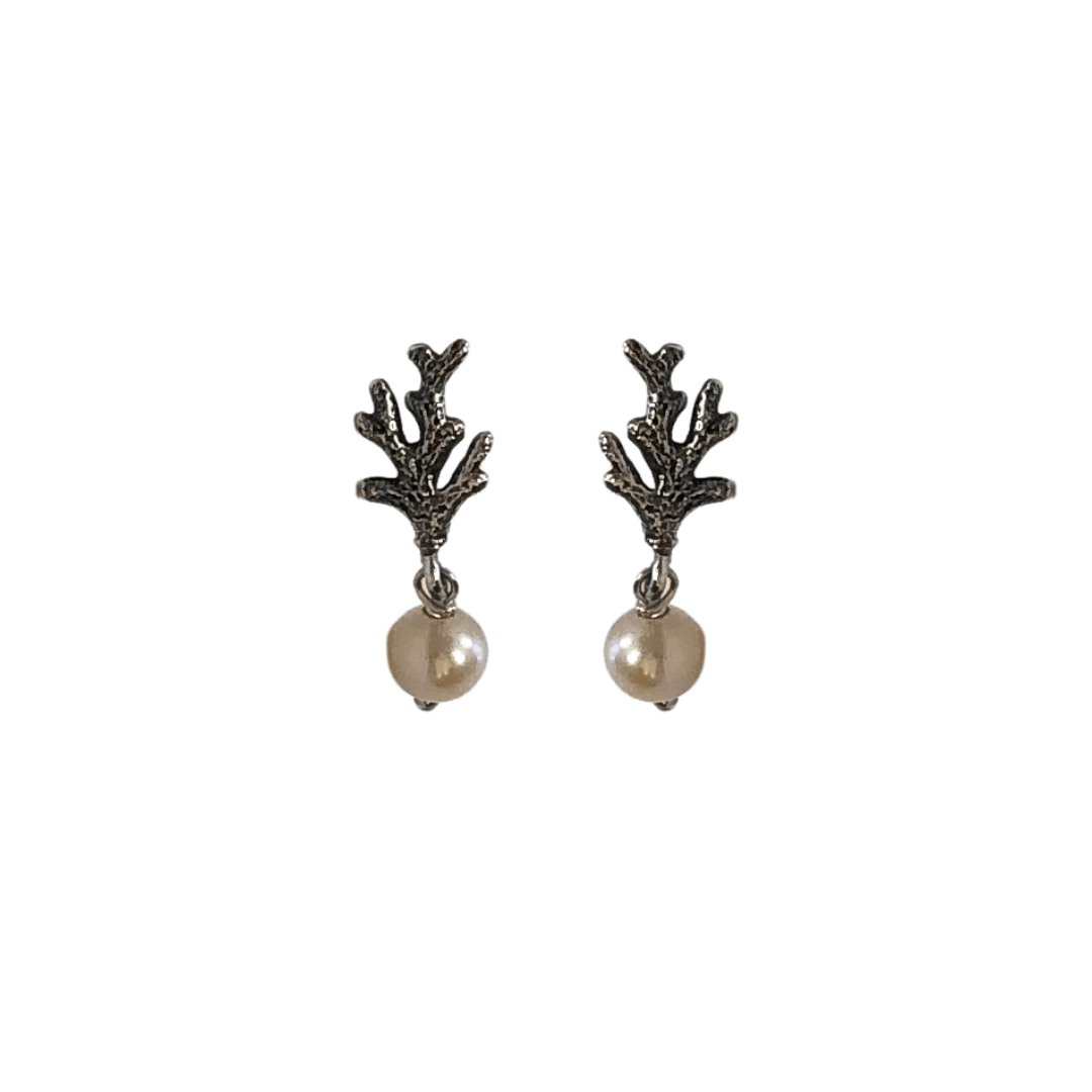 Coral Earrings