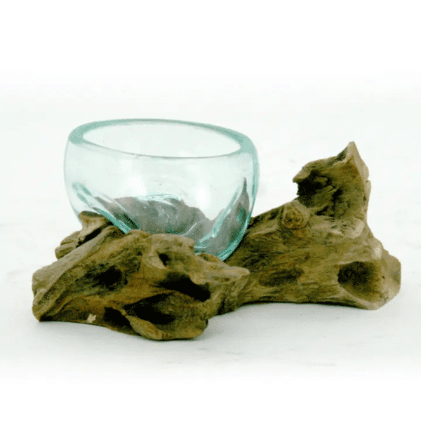 natural votive holder